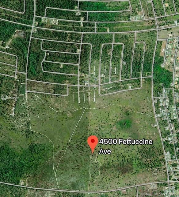 Aerial lot location