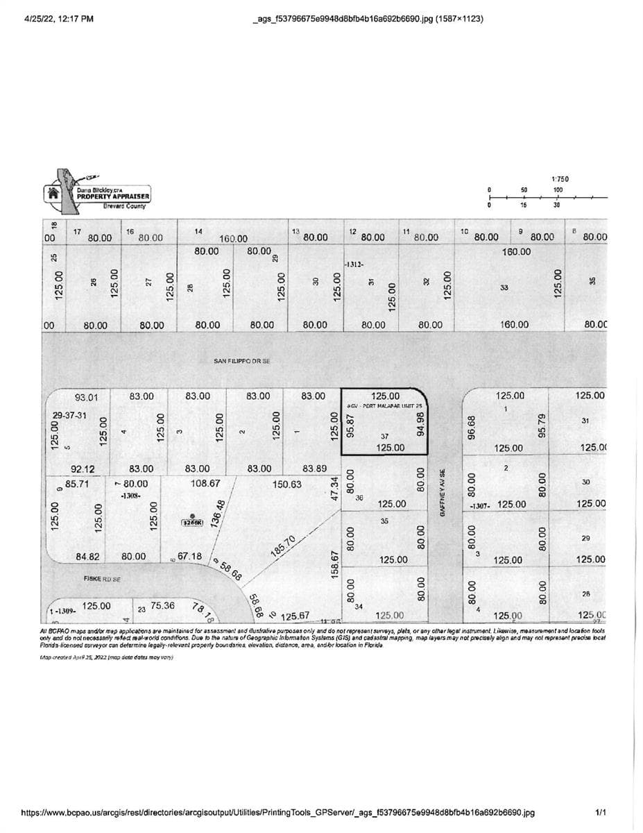 Lot 37 San Filippo Dr Se Drive SE, Palm Bay FL 32909