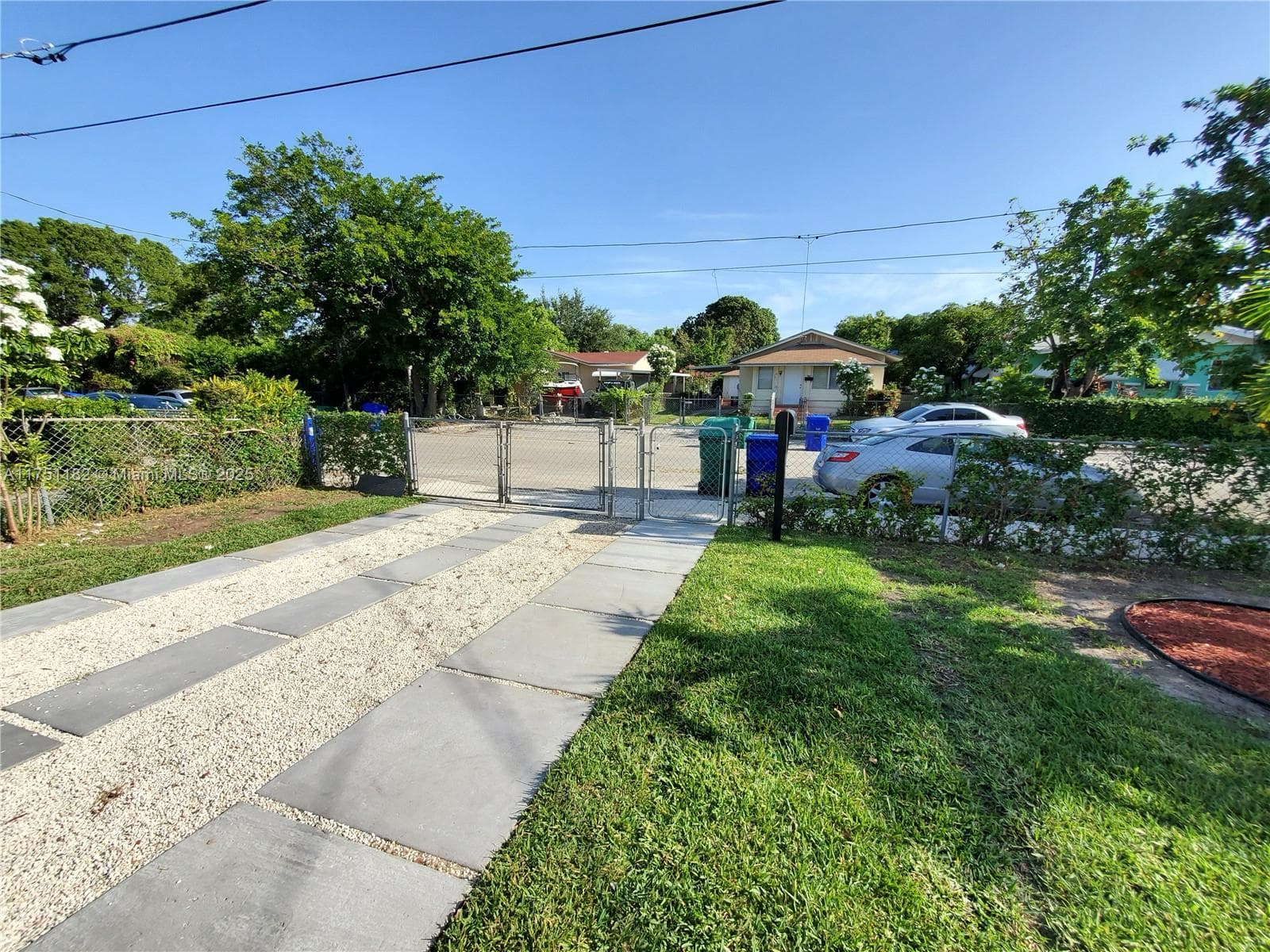 Driveway.