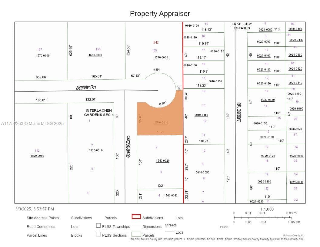 256 Orchid Av, Other City - In The State Of Florida FL 32148