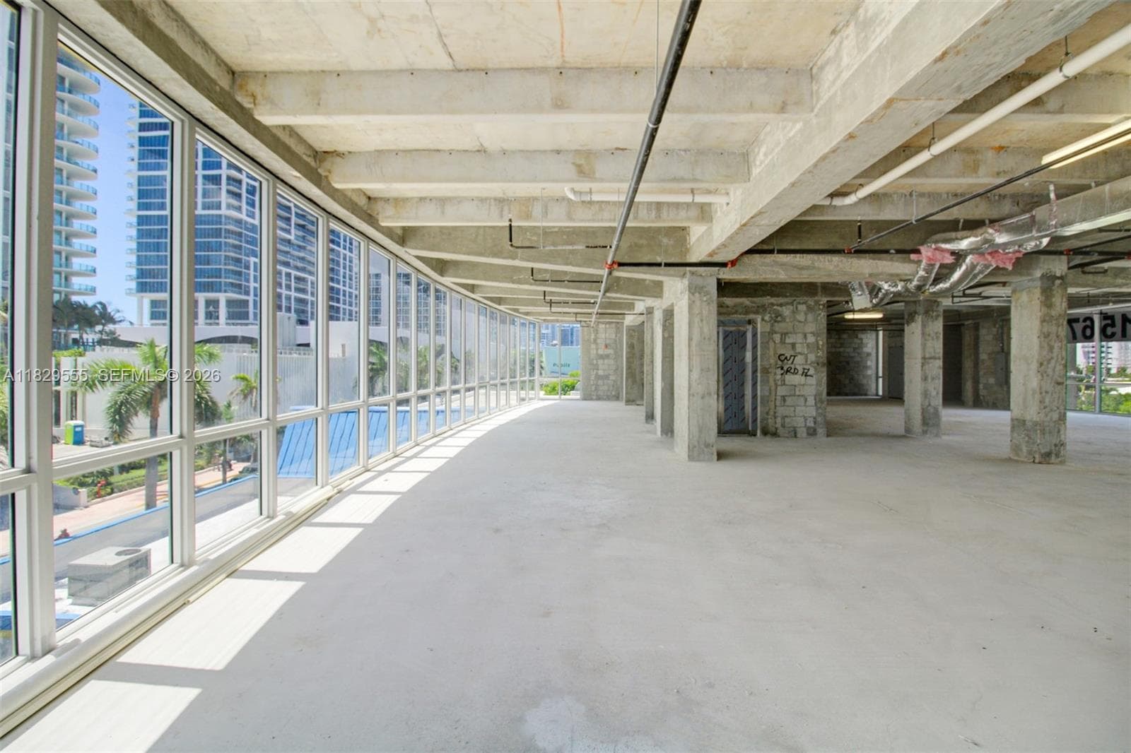 Same space but raw current condition.  Ready for occupancy Jan 2026.  Pre Leasing Now.