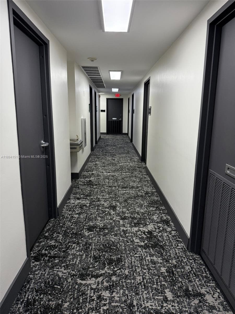 Renovated corridors