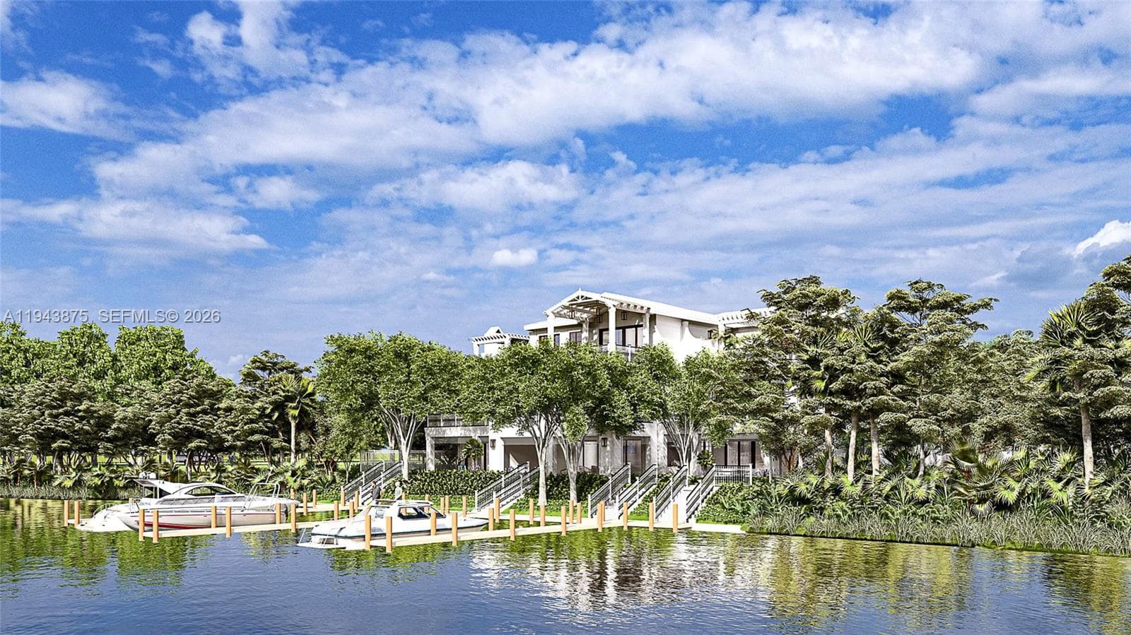 Digital Rendering - Rear Elevation