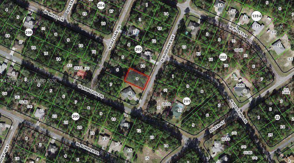 10684 N Burbank Ave, Citrus Springs FL 34434