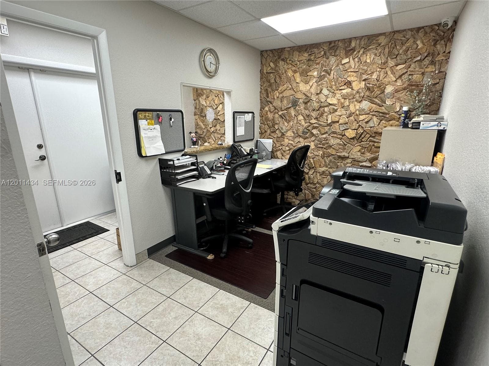 Office by Reception Area.  Opposite view