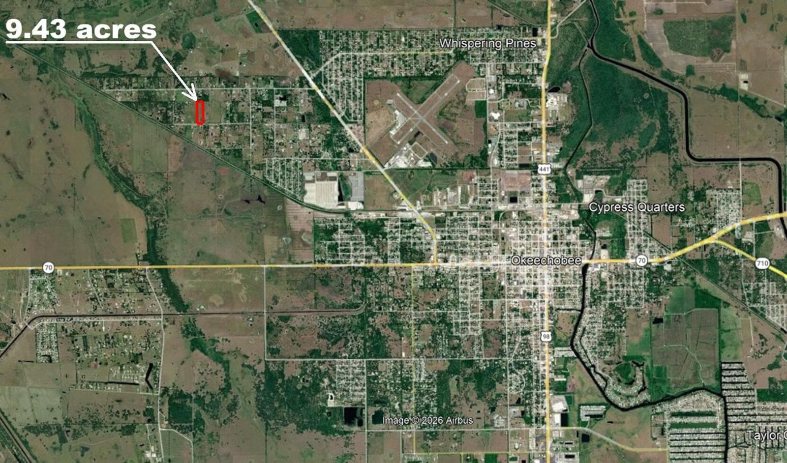 Aerial google earth