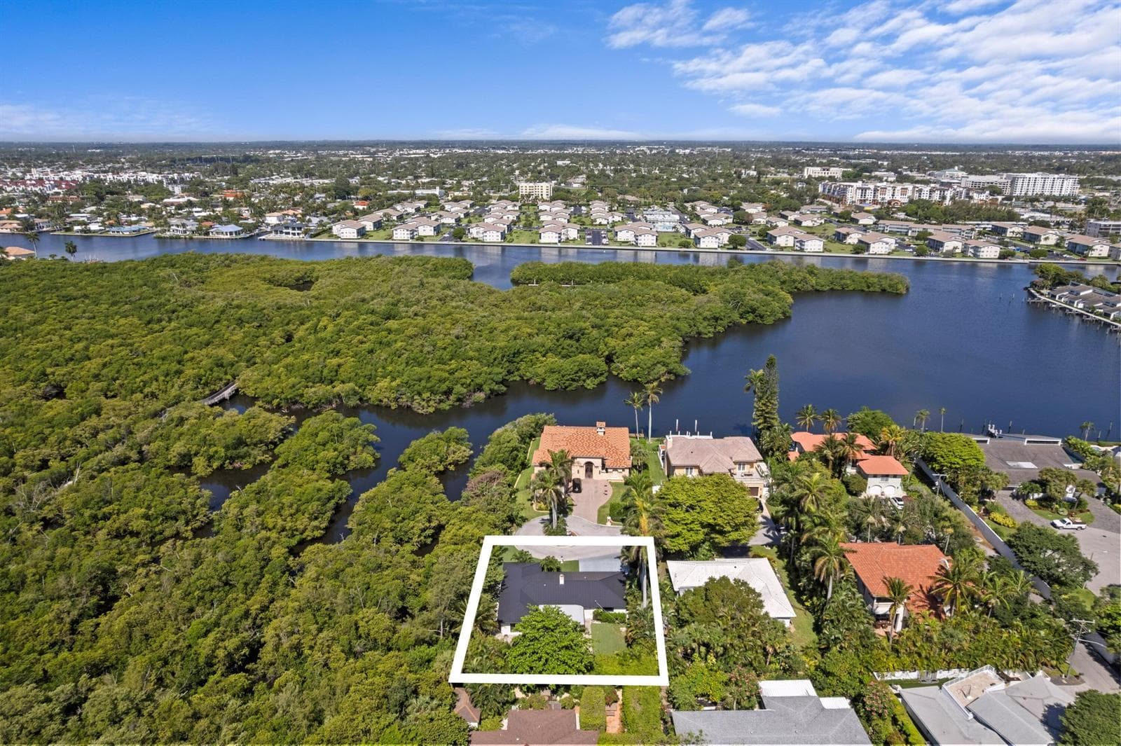 Aerial Neighborhood View