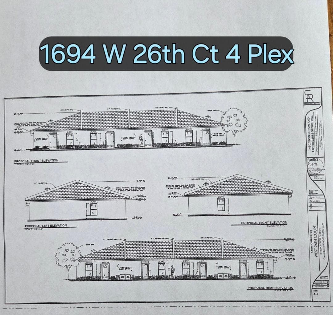 1694 W 26th Court, Riviera Beach FL 33404