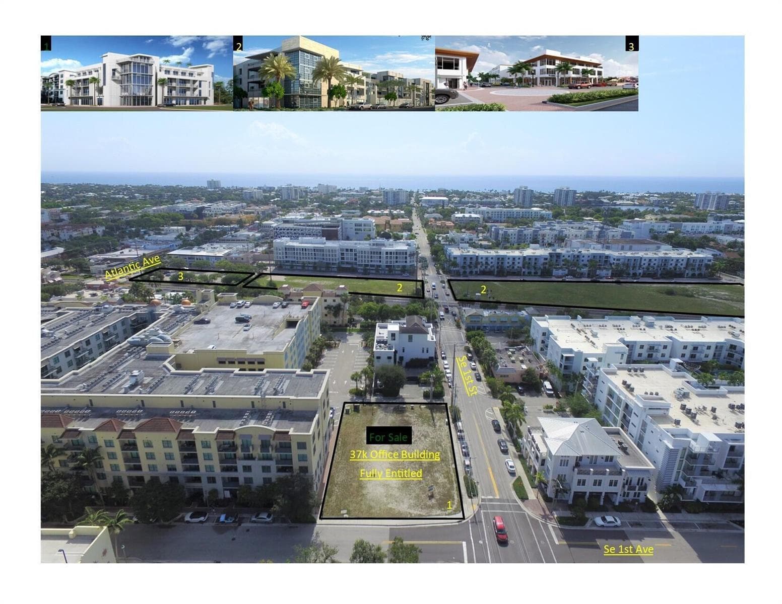 101 office building aerial facing east o