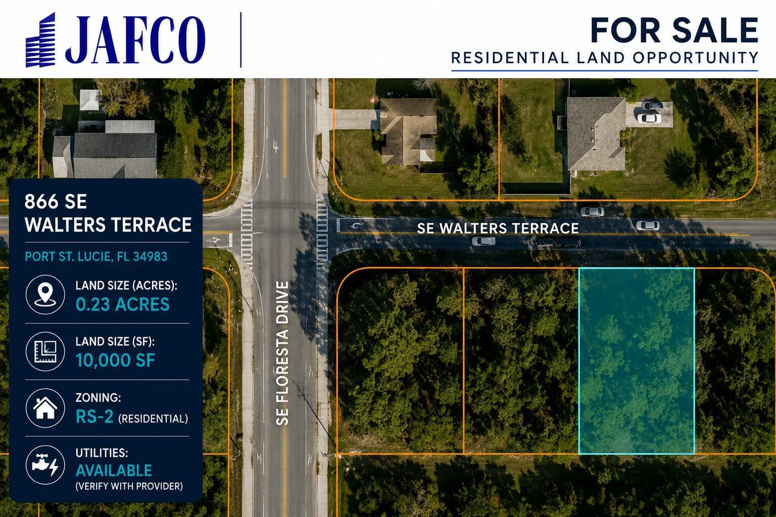 866 SE WALTERS Terrace, Port St. Lucie FL 34983