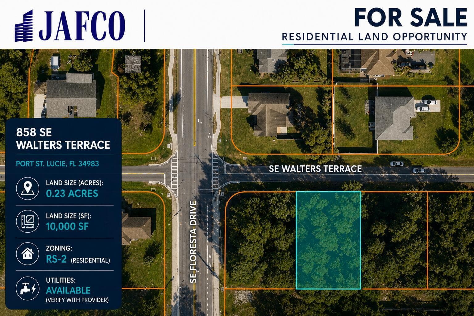 858 SE WALTERS Terrace, Port St. Lucie FL 34983