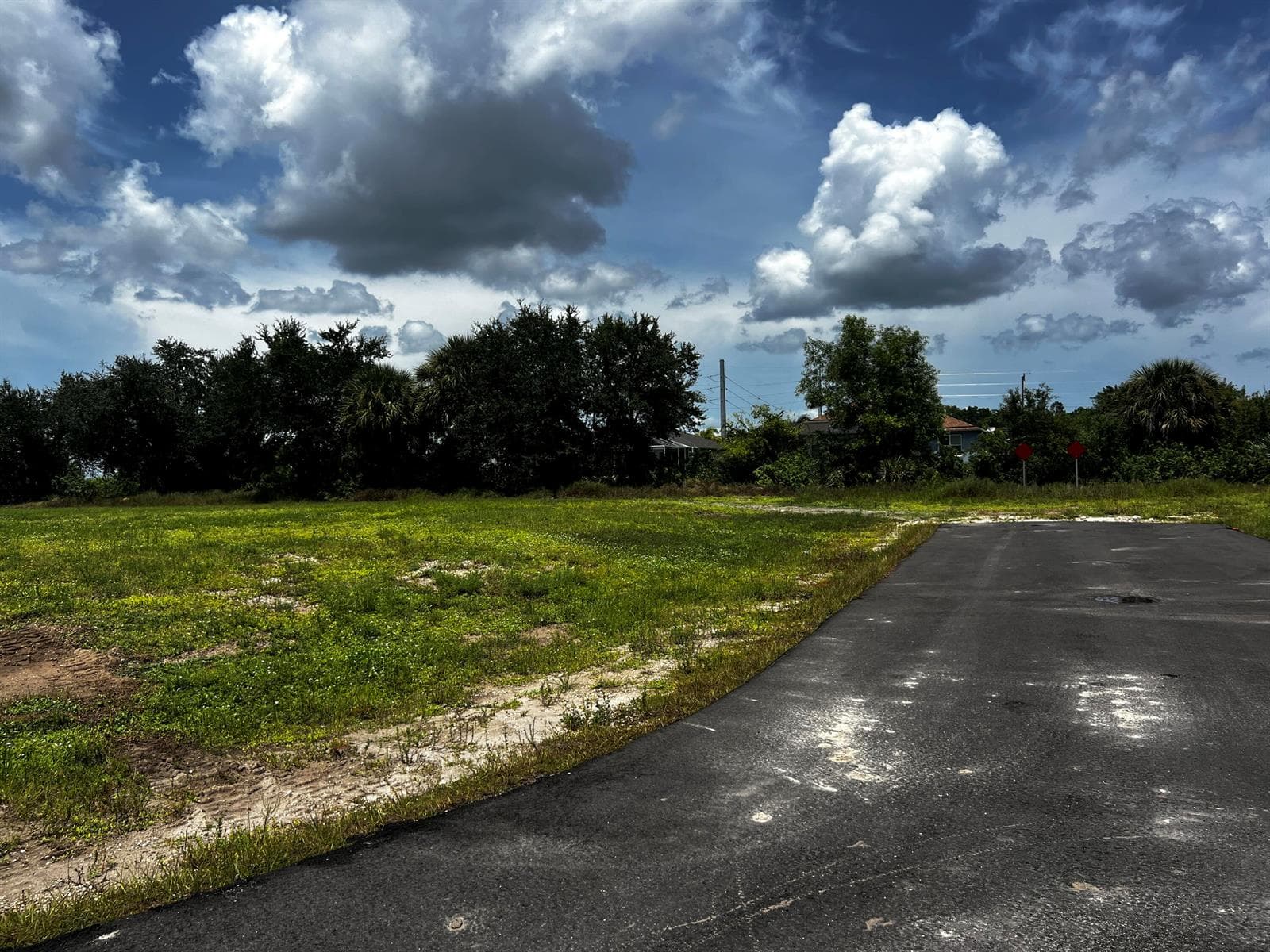 Corner Over sized Lot