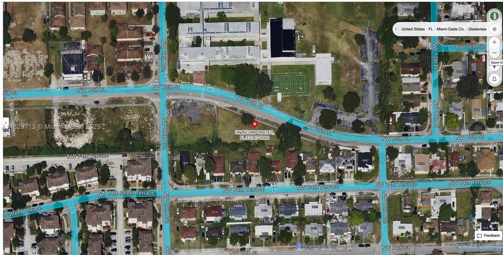 1895 NW 75 street, Miami FL 33147