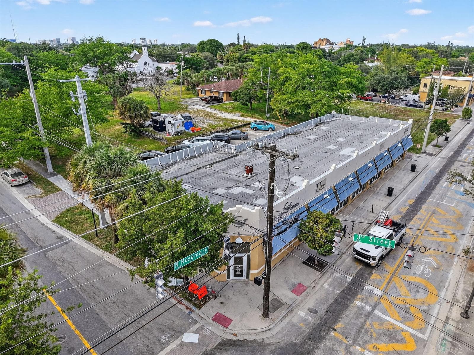 Aerial View Front
