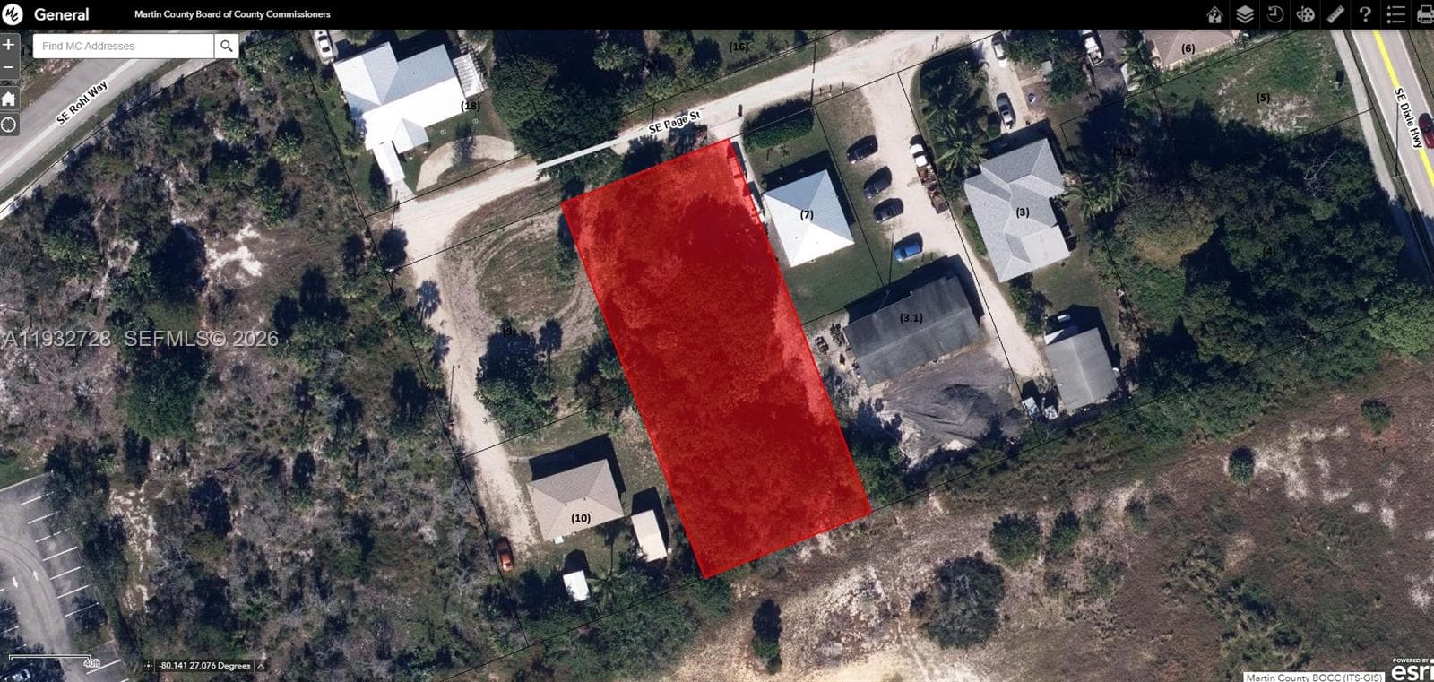 0 SE PAGE STREET, Hobe Sound FL 33455