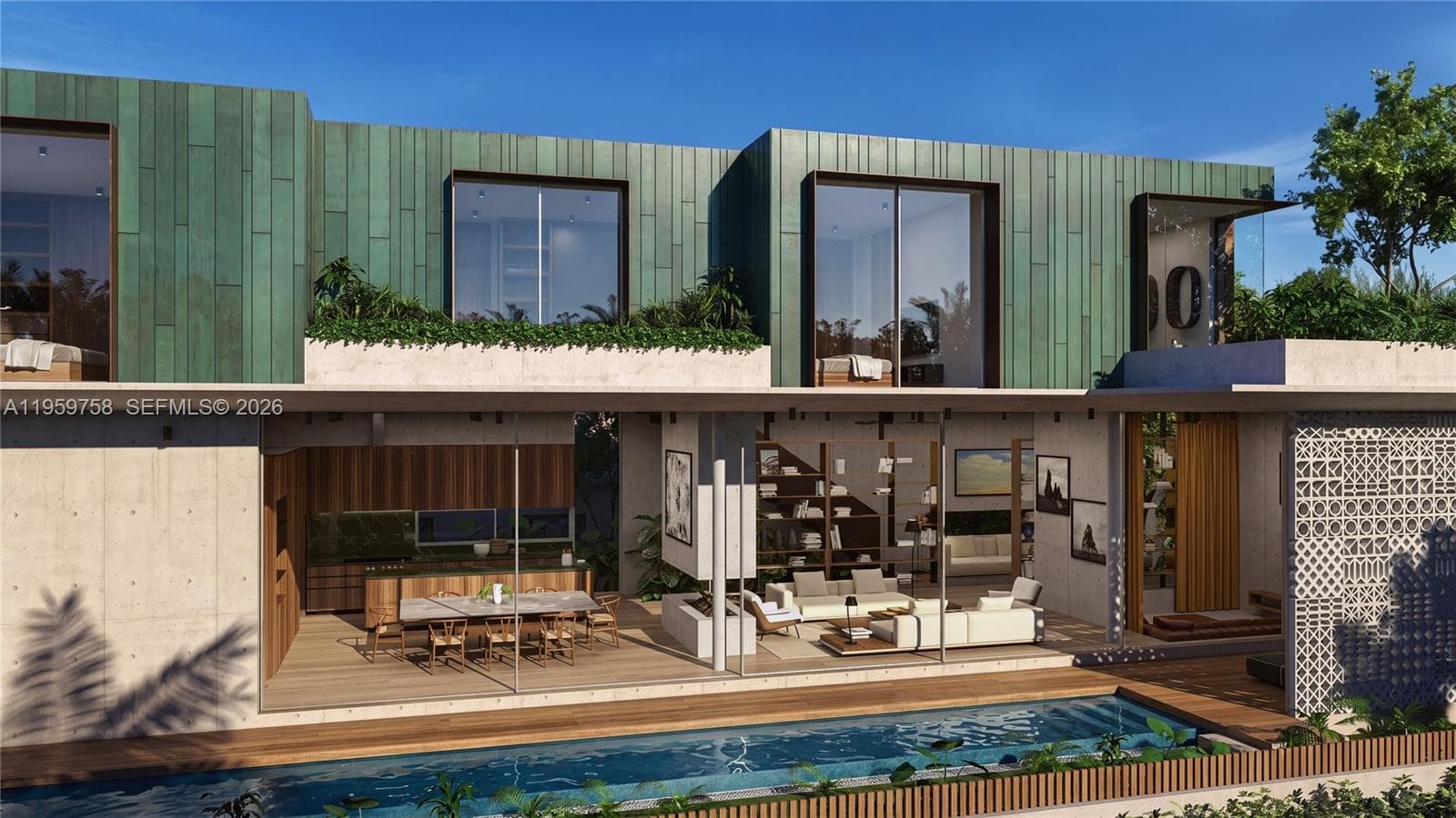 1728 Lenox - Rendering green build option 2