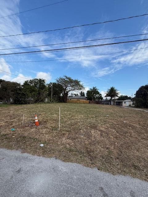 Front of Lot