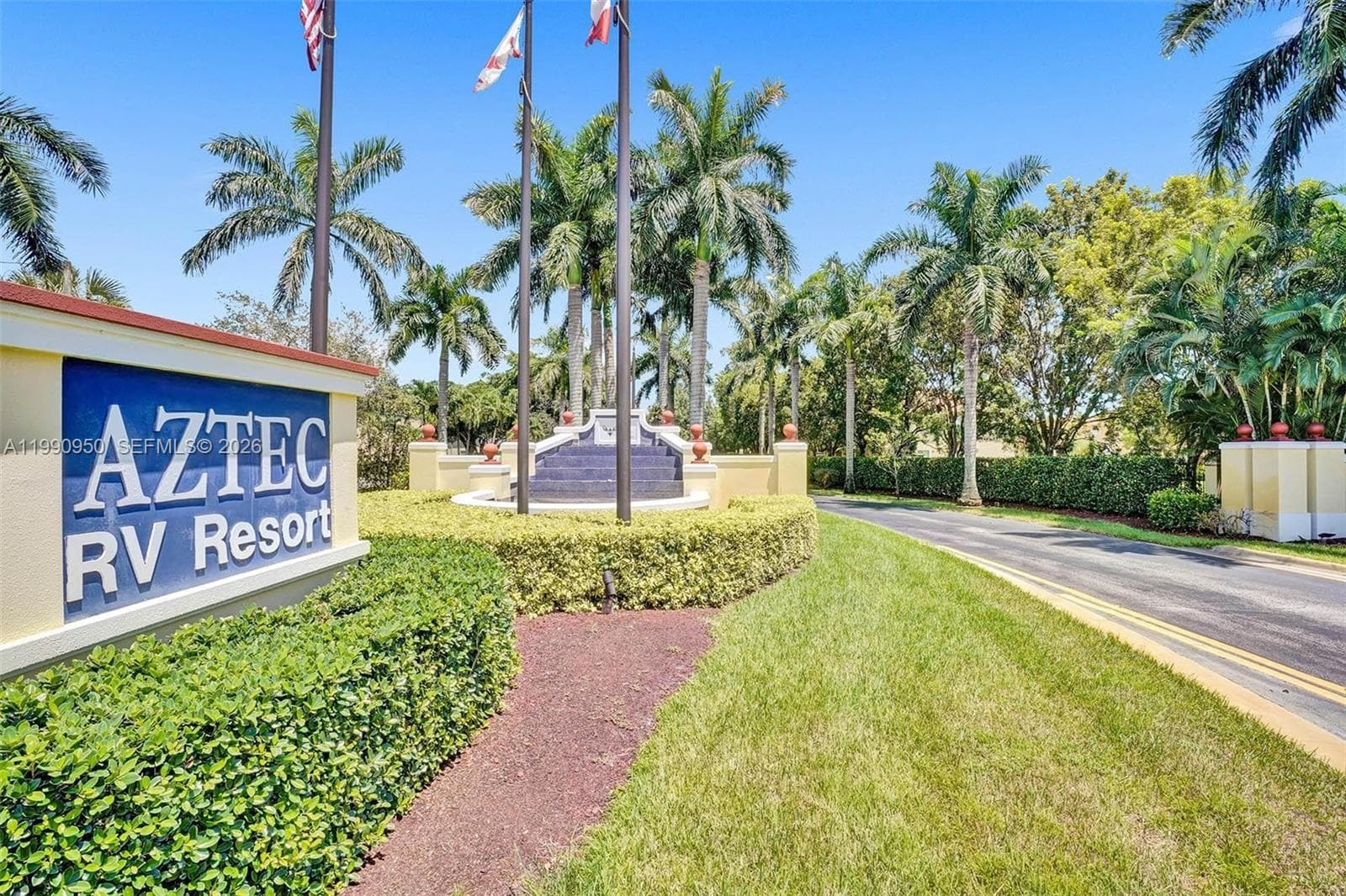 Resort - Park Gated security entrance