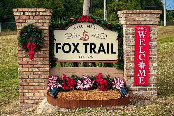 WELCOME TO FOX TRAIL
