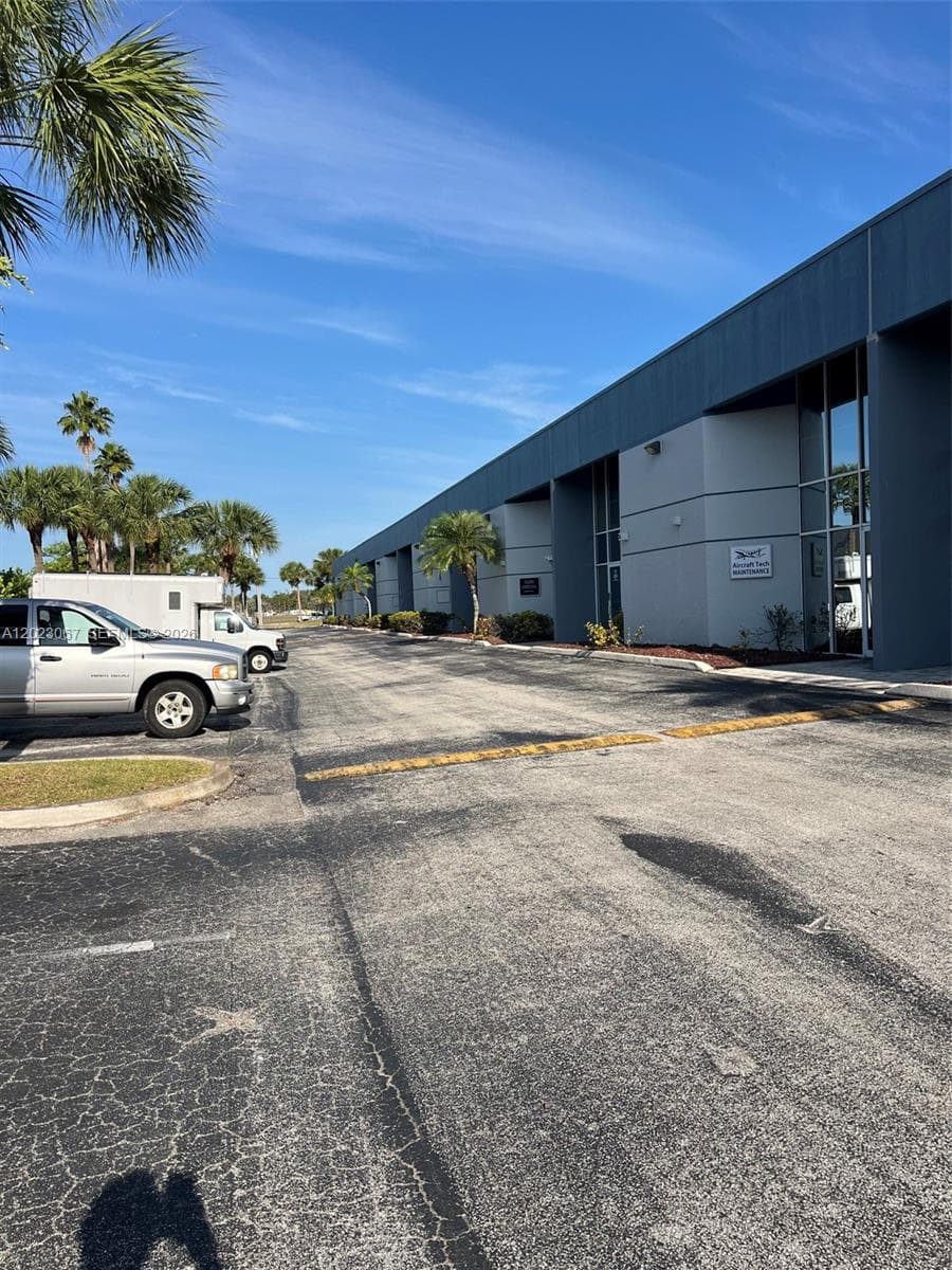 Front parking area