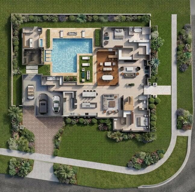 site plan rendering