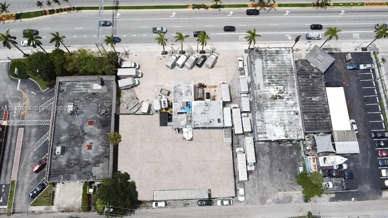 Aerial View of complete assemblage