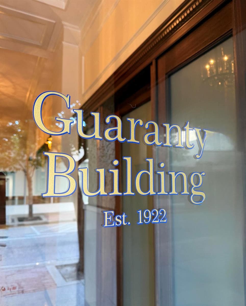 Guaranty building front