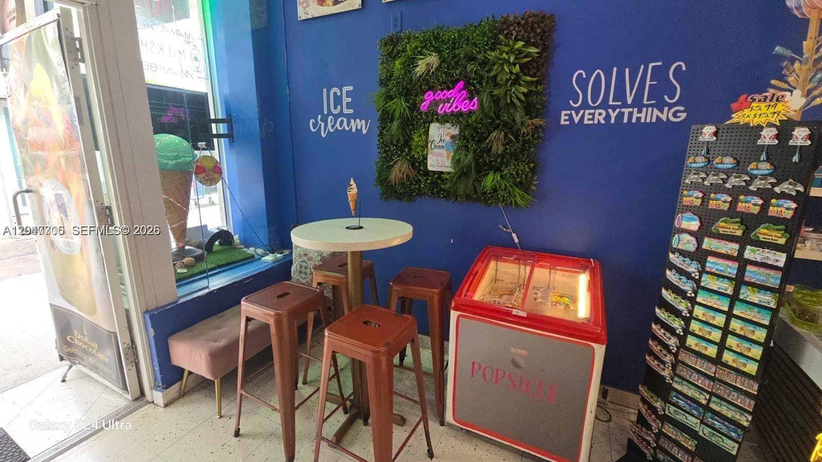 Ice Cream Shop For Sale In Miami Beach, Miami Beach FL 33139