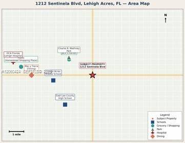1212 Sentinela Blvd, Lehigh Acres FL 33974