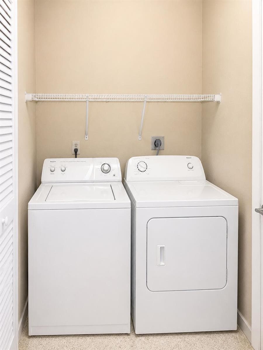 Washer and Dryer